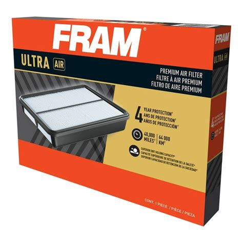 FRAM Ultra Premium Air Filter, 11945 for Select Honda Vehicles ...