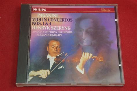 Philips 《帕格尼尼：第一、四号小提琴协奏曲》 - 谢林_古典发烧CD唱片_古典LP、CD唱片行 - 音响贵族网