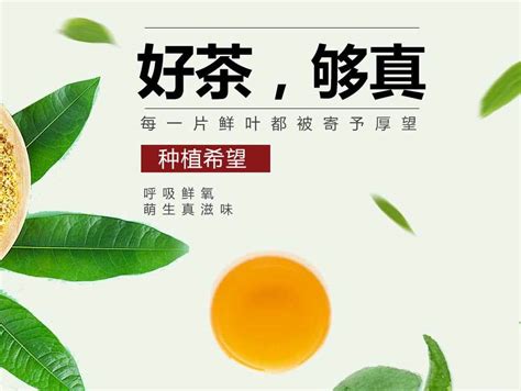 淘宝天猫春季茶叶全屏促销海报_爱笑的依木-站酷ZCOOL
