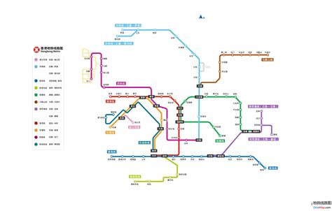 香港地铁线路图_香港地铁运营时间（4k高清版大图，每年更新！） - 必经地旅游网