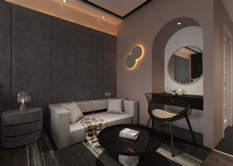单身公寓|空间|室内设计|蜜蜂视觉商业表现 - 原创作品 - 站酷 (ZCOOL)