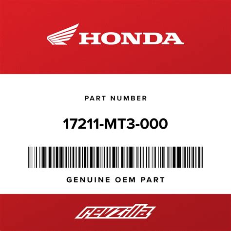 Honda 17211-MT3-000 ELEMENT, AIR CLEANER - RevZilla