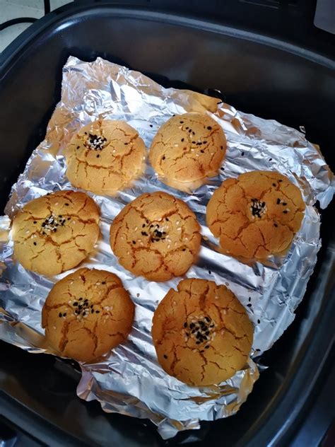 【家庭烤箱版桃酥的做法步骤图，怎么做好吃】山东阿姨_下厨房