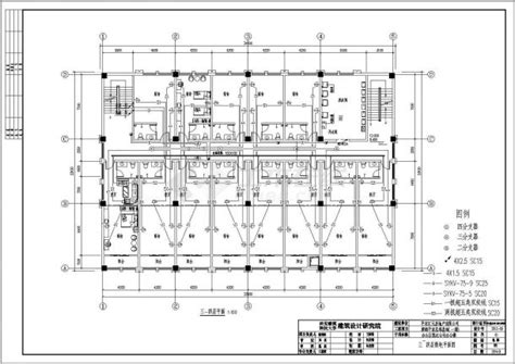 平凉4层框架结构办公楼电气设计施工图_框架结构_土木在线