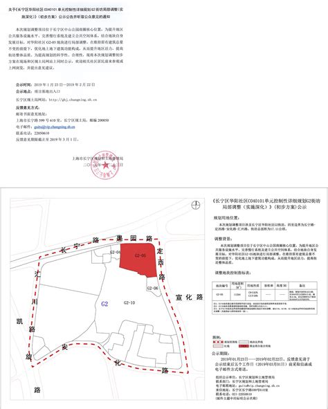 上海长宁区门户网站 最新公告 关于《上海市长宁区外环西块北片单元控制性详细规划A、B、C街坊局部调整》（初步方案）公示公告并听取公众意见的通知