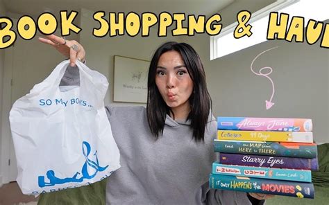 Haley Pham Vlogs】英字 | 220417 the best book shopping vlog & haul ever_哔哩 ...