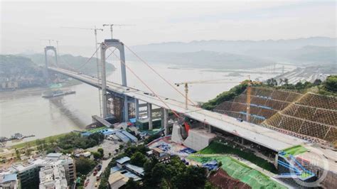 视频|多措共举“抢工期” 郭家沱长江大桥预计明年年初主塔封顶 2022年底通车-新重庆客户端