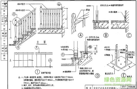 06J403-1楼梯、栏杆、栏板图集.pdf_绿色文库网
