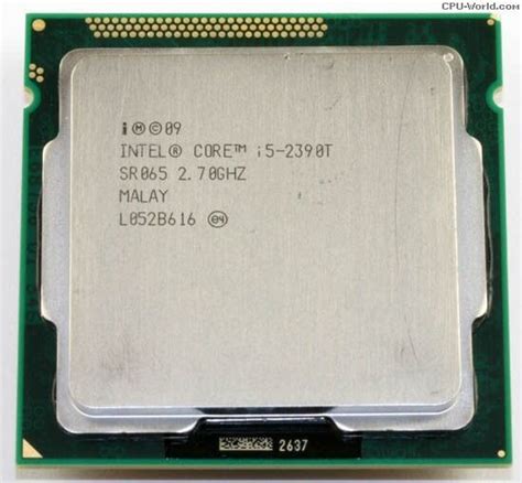 Intel® Core™ i5-2390T Processor (3M Cache, up to 3.50 GHz) for HP Gen8 ...