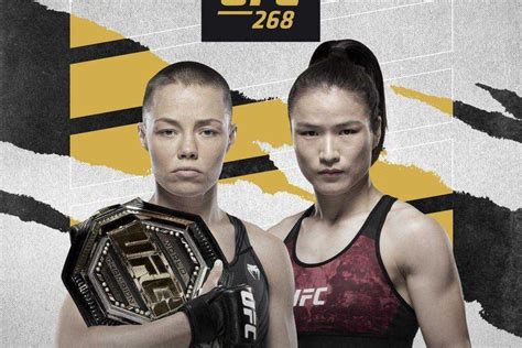 UFC268：玫瑰暴徒罗斯vs张伟丽二番战宣传片
