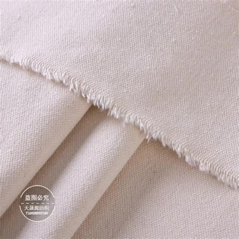 厂家直销12安涤棉帆布坯布本白漂白布面漂亮手袋箱包印花帆布面料-阿里巴巴