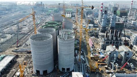 【企业动态】中国五冶唐银原料场项目顺利首吊-兰格钢铁网