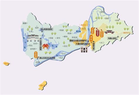 安徽省铜陵市旅游地图高清版_安徽地图_初高中地理网