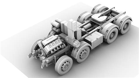 重型卡车3D模型下载_三维模型_CATIA、STEP模型 - 制造云 | 产品模型