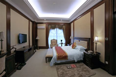 简约室内设计酒店房间高清图片下载-正版图片500481116-摄图网