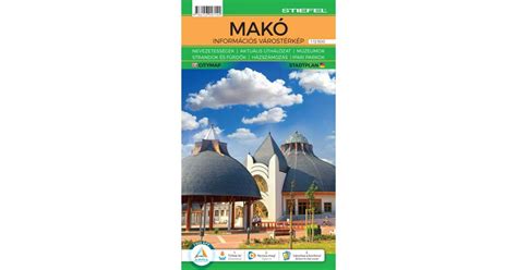 Makó hajtogatott várostérképe | Pepita.hu