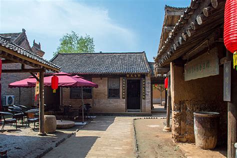 古代农家院图片_古代农家院设计素材_红动中国