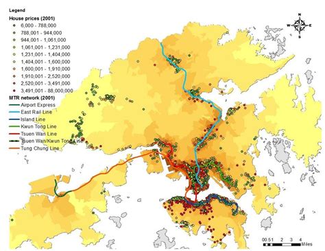 a: Residential property price in Hong Kong, 2001 | Download Scientific ...