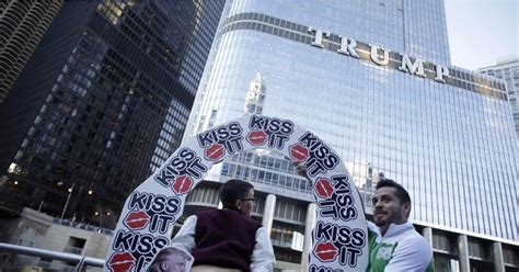 Butt Trump Protest in Chicago | POPSUGAR News