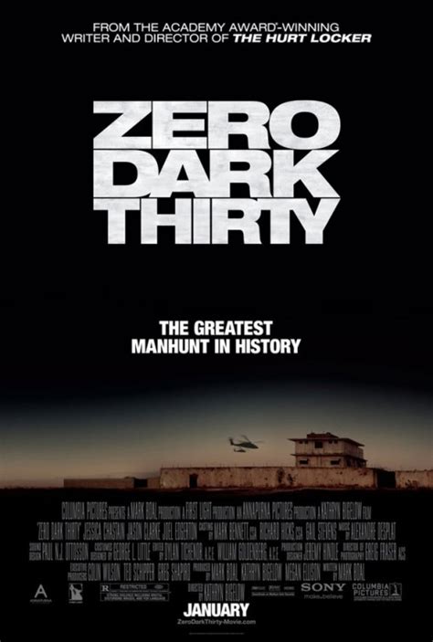 Zero Dark Thirty — Wes Biffar