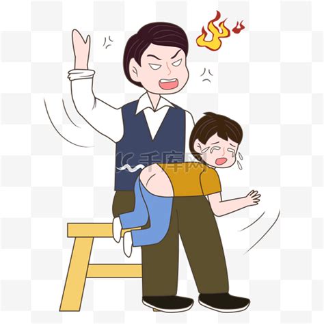 打屁股图片