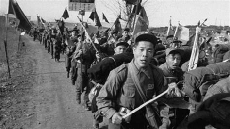 原国民党60军改编成解放军第50军，后奔赴朝鲜战场，对阵美军！_腾讯视频