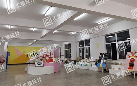 烟台校园文化设计——烟台城乡建设学校作品展厅设计【公司 报价 哪家好】-山东汇策展览设计工程有限公司