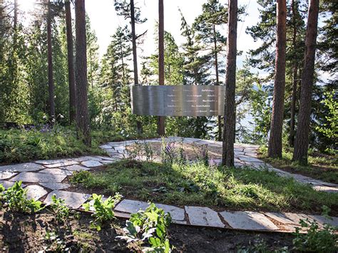 挪威于特岛惨案纪念之环-园林景观作品-筑龙园林景观论坛