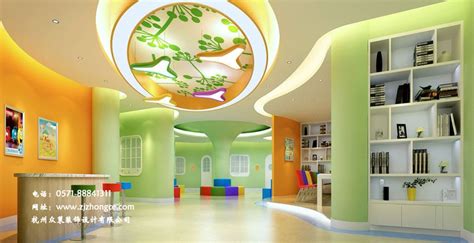 国际英语培训机构设计案例-杭州众策装饰装修公司
