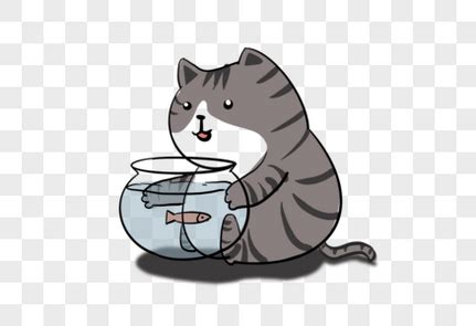猫鱼动漫头像图片
