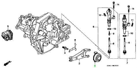 Buy Genuine Honda 22810PLW005 (22810-PLW-005) Bearing, Clutch Release ...