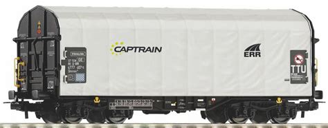 Piko 58964 - Sliding tarpaulin wagon Shimmns of the "Captrain"