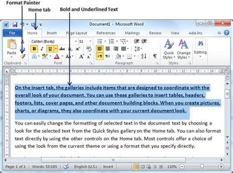 How to Quickly Format Basic Text Styles in Microsoft Word Documents (2022)