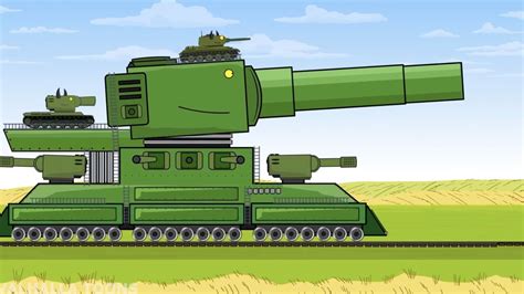坦克动画：KV45被网炮缠身无法动弹，苏联钢轨朵拉袭击巨蟹坦克！_腾讯视频