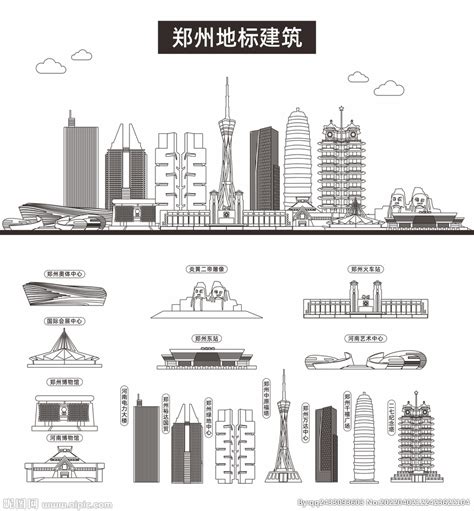 二七纪念塔-郑州市的标志性建筑 - 尼康 D700(单机) 样张 - PConline数码相机样张库