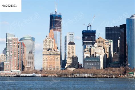 高楼鳞次栉比的曼哈顿高清图片下载_红动中国