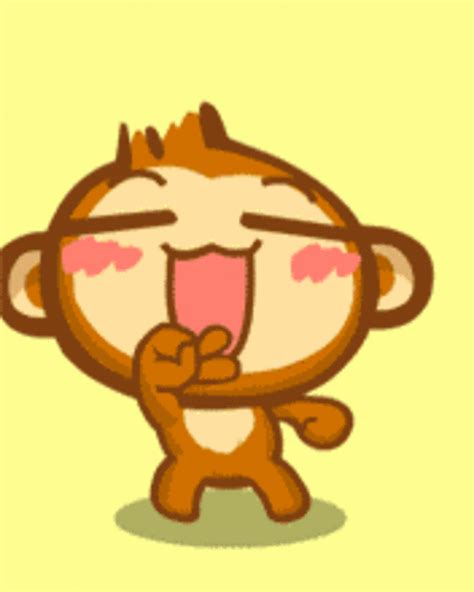 猴子的搞笑动图表情包（17图）