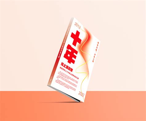 书籍封面——《十年》活动集宣传册_wangshmilychen-站酷ZCOOL