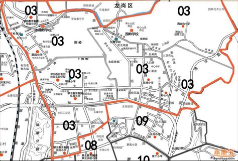 珠海市学区划分地图,珠海市区域划分,珠海市区大图_大山谷图库
