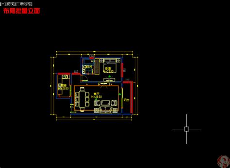 一套简约现代风格室内装修设计施工图下载 -CAD之家