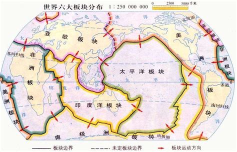 中国板块分布图图片
