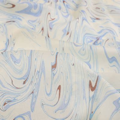 日本进口小纹工房80支纯棉布料水墨蓝色舒适轻薄手工夏季服装面料-淘宝网