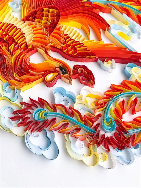 衍纸画原图图片
