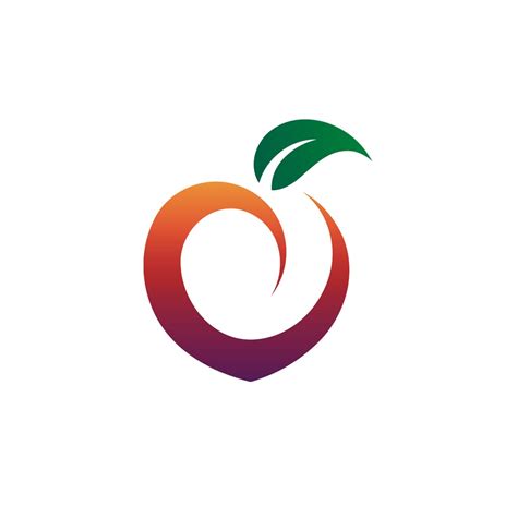 50款桃子元素的logo设计 | 设计无忧网