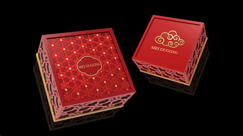 新年礼品包装盒大号回礼新年礼物盒子国风红色烫金年货礼盒空盒-阿里巴巴