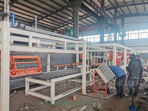 全自动-防火匀质板切割设备水泥基苯板生产线-廊坊康洛机械设备有限公司