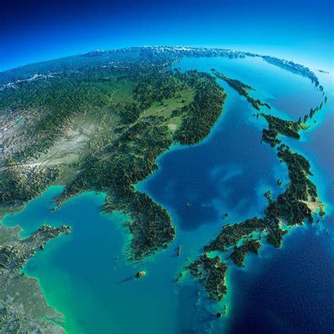 韩国和朝鲜的地理位置-百度经验