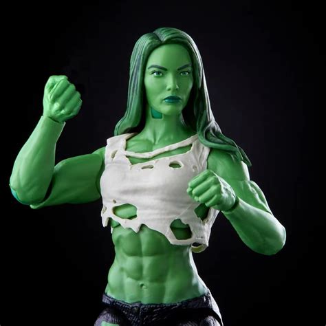 Marvel Legends 女绿巨人女浩克 6寸可动人偶模型漫威绿巨人手办-阿里巴巴