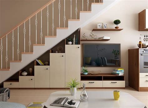 定制楼梯下柜 样式新颖设计独特 风格多样|沈氏家具