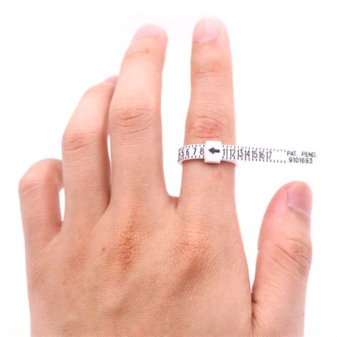 量手指标准戒圈测量环戒指圈口手围尺寸大小号码港码美号软尺工具-阿里巴巴